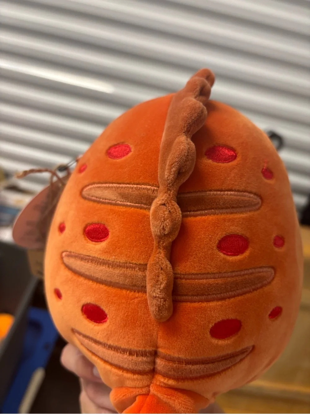 Squishmallows Elson Orange Eel Plush, Small 6-14 in Washable w/ Hang Tag 3+
